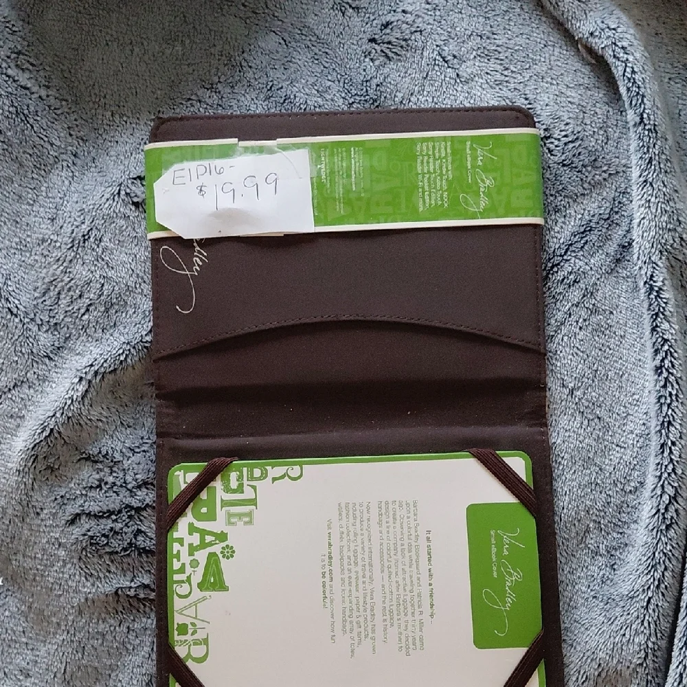 Vera Bradley Brown and Cream Floral eBook Cover